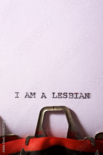 I am a lesbian