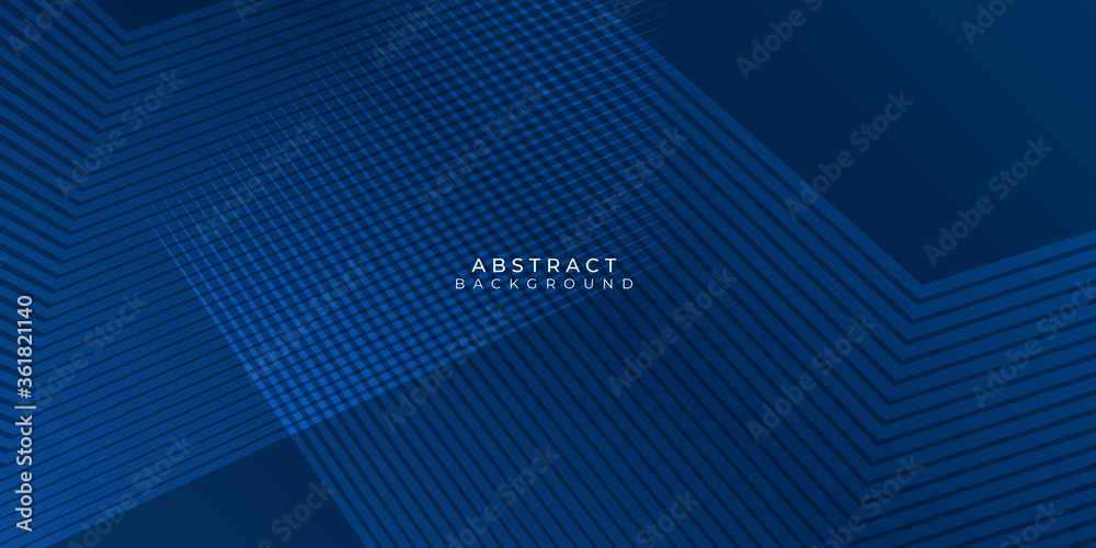 Modern paper layer lines pattern blue abstract background. Curves and lines use for banner, cover, poster, wallpaper, design with space for text.