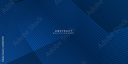 Modern paper layer lines pattern blue abstract background. Curves and lines use for banner, cover, poster, wallpaper, design with space for text.
