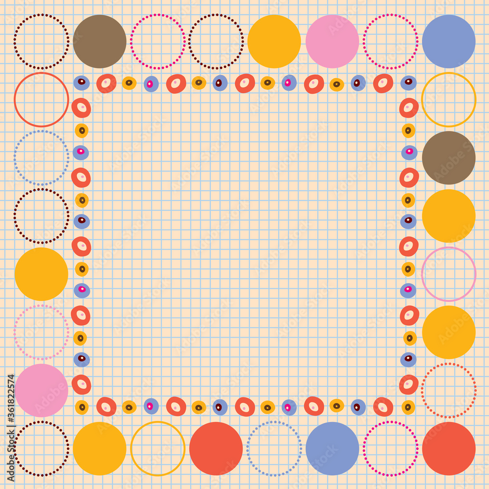 decorative border design elements on notebookpaper background decorative border design elements on notebookpaper background