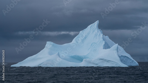 Simple beautiful iceberg in Antarctica