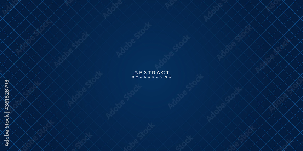 Naklejka premium Blue geometric technological presentation background. Template brochure and layout design