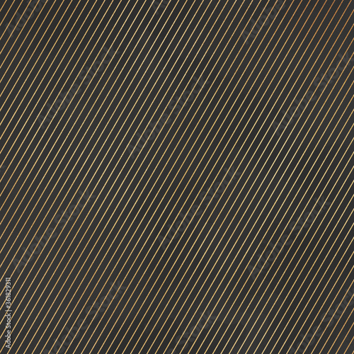 Seamless Gold Pattern on Dark Gray Background