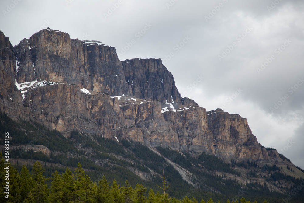 Naklejka premium Castle Mountain