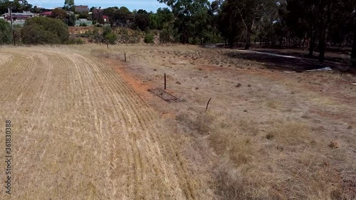 Arid Landscape In Clonlea Park, Gawler On A Sunny Day - dolly shot photo