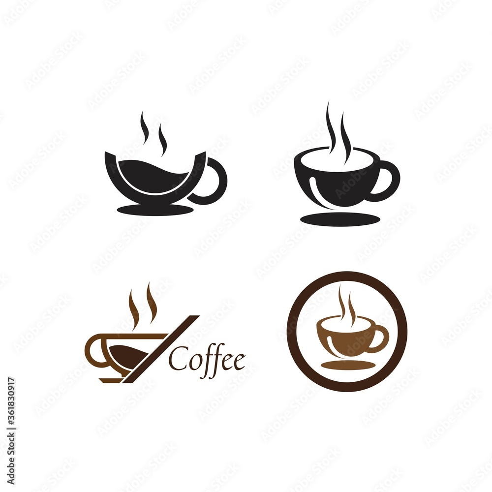coffee glass logo coffee glass logo