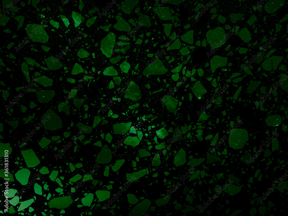 Beautiful abstract color green marble on black background and gray and green granite tiles floor on yellow background, love gray wood banners graphics, art green mosaic decoration Beautiful abstract color green marble on black background and gray and green granite tiles floor on yellow background, love gray wood banners graphics, art green mosaic decoration