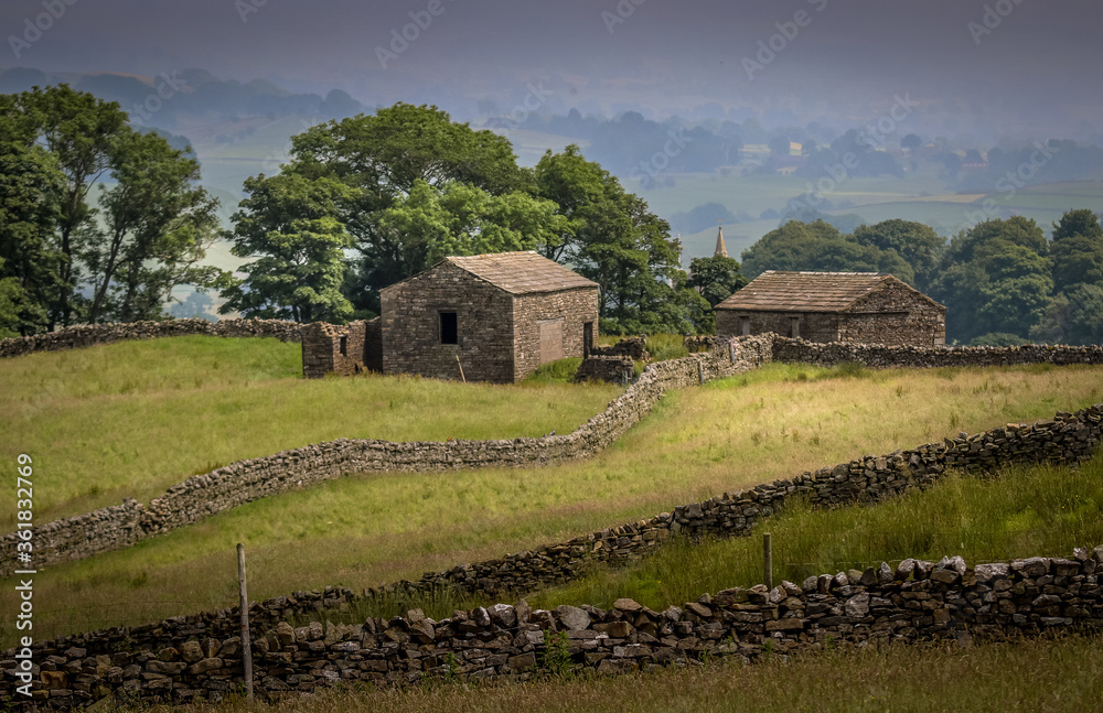 barns in rural england