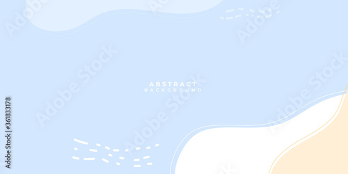 Blue Pastel Presentation Background. Suit for social media post stories and presentation template.