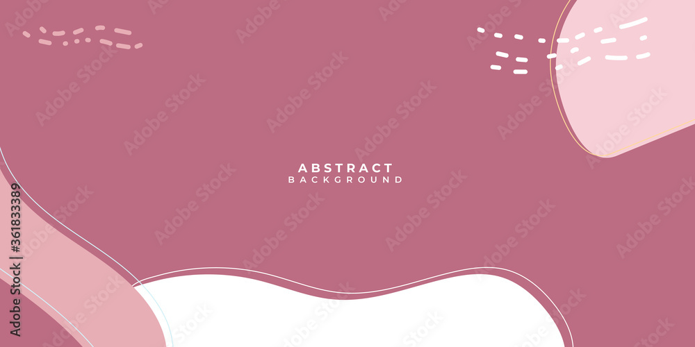 Pink White Wave Liquid Curve Abstract Background for Presentation Design. Suit for valentine, love, cosmetics, fashion, girl, lady, woman, accessories, birthday, love and festive. Pastel Background