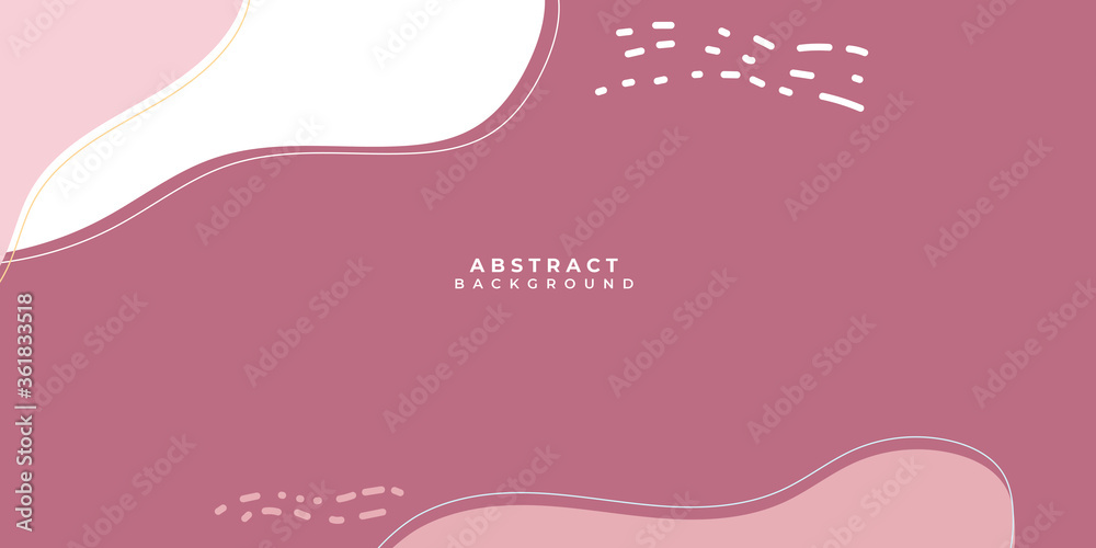 Events paper poster with colorful brush strokes. Red pink purple abstract liquid circle curve presentation background. Suit for social media post stories and presentation template. Pastel Background