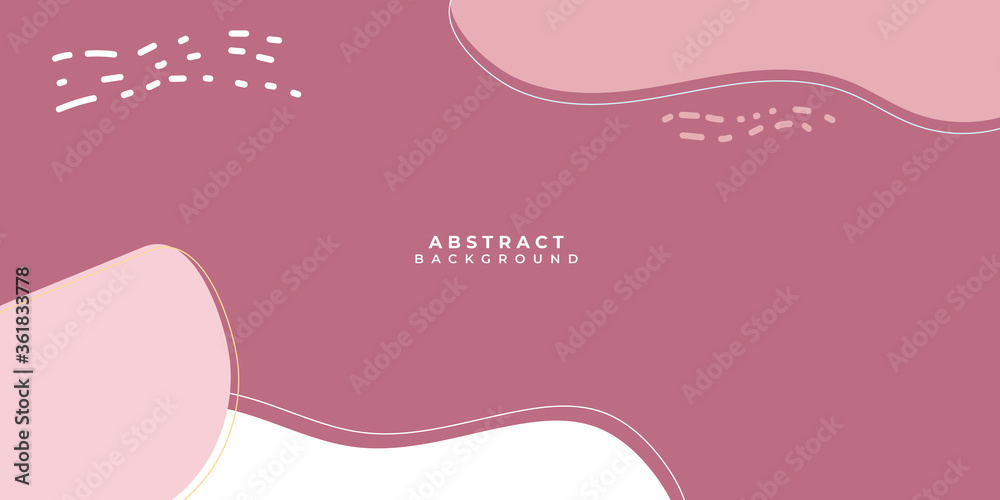 Abstract hand drawn modern pink white brown orange composition for text. Grunge textured design elements for logo, branding, card, invitation. Pastel Background