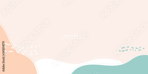 Abstract pink and gradient light background with studio backdrops. Blank display or clean room for showing product. Realistic 3D render. Pastel Background