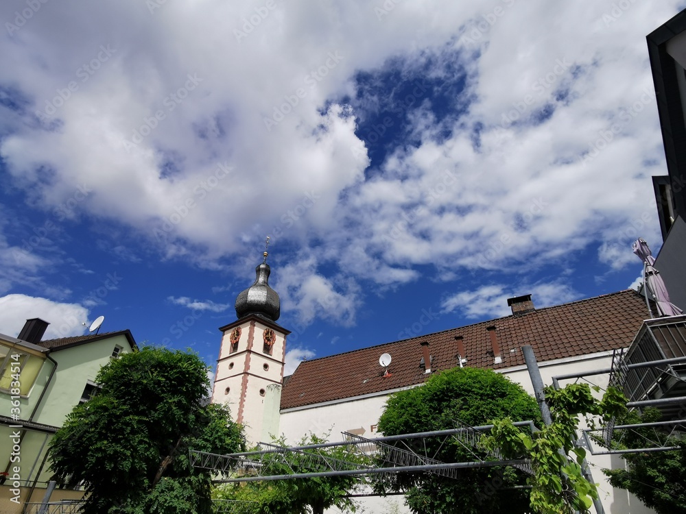 Kirche in Marktheidenfeld in Unterfranken in Bayern
