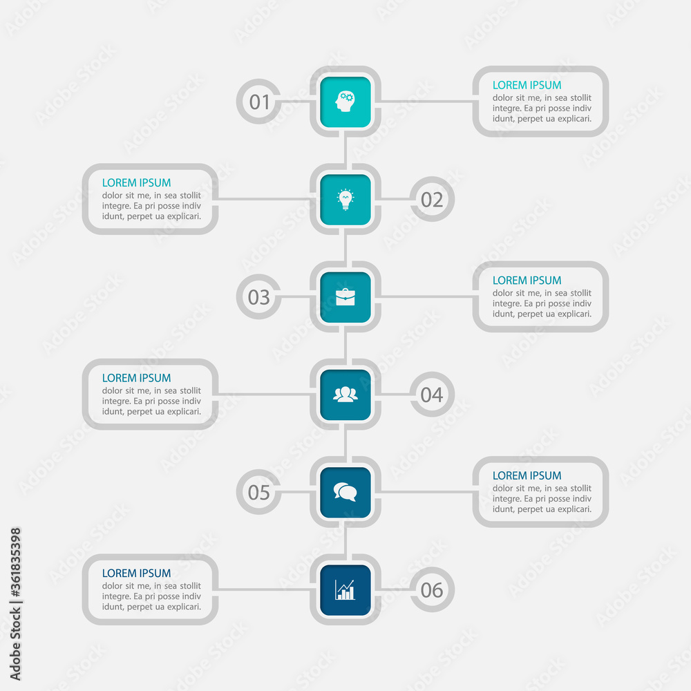 Vector infographic template with 6 steps or options. Data presentation, business concept design for web, brochure, diagram. Vector infographic template with 6 steps or options. Data presentation, business concept design for web, brochure, diagram.