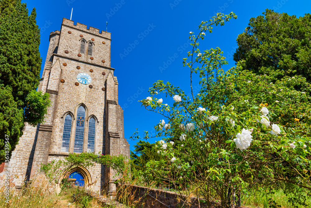 St Mary's Church in Platt, near Maidstone in Kent, England