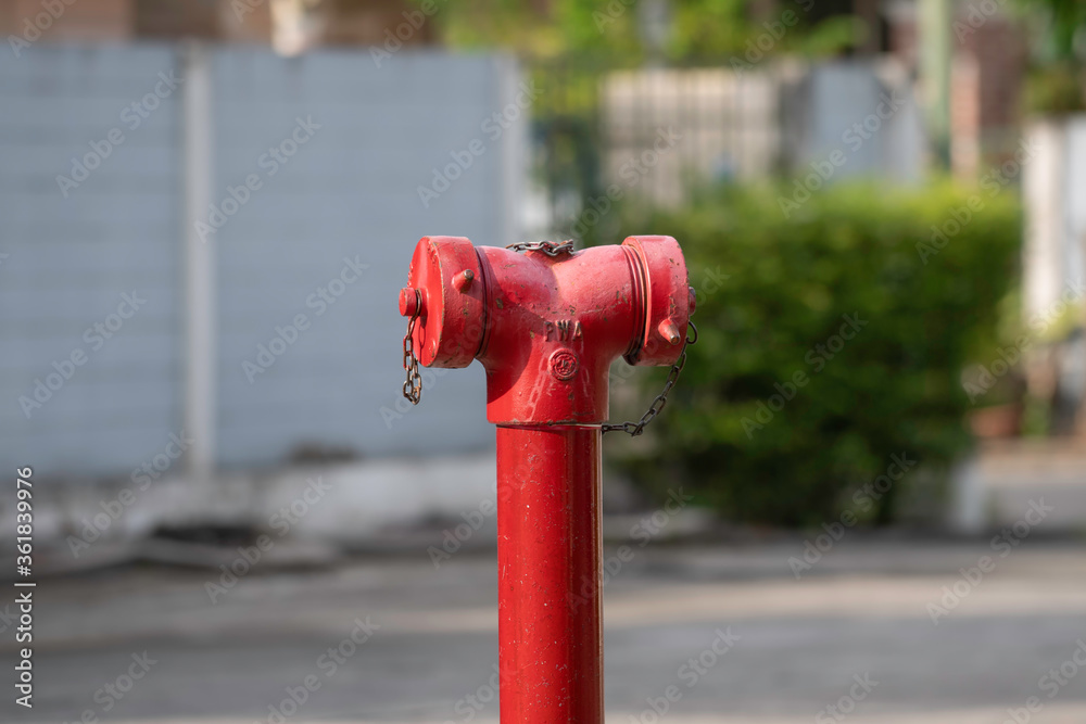 red fire hydrant