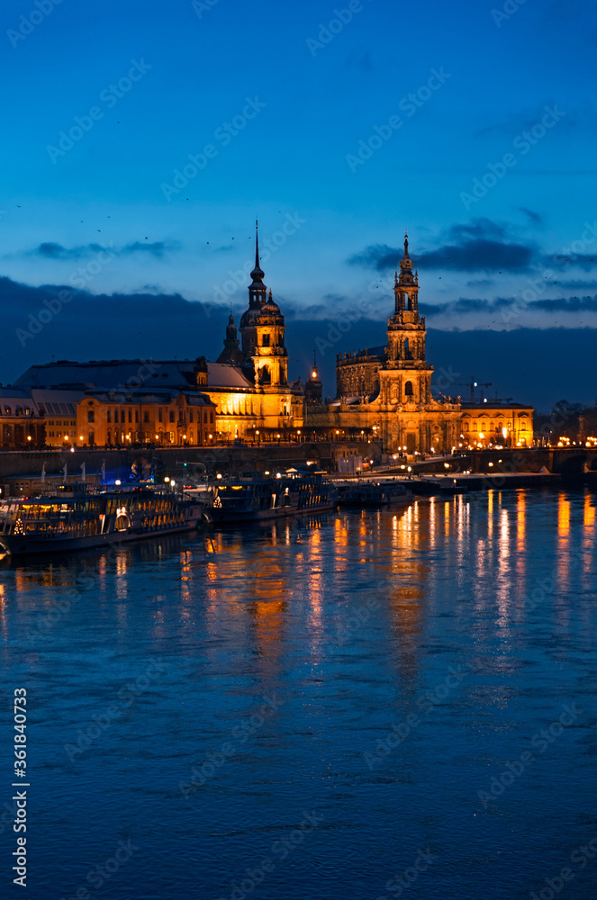Dresden sunset, Germany