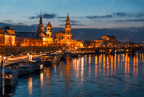 Dresden sunset, Germany