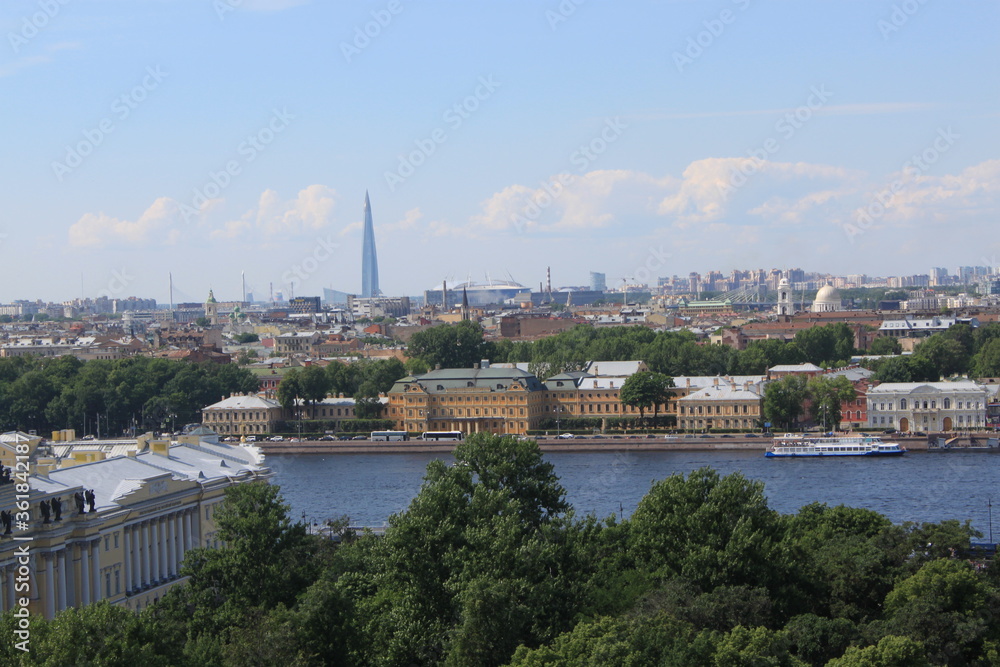 panorama of Saint Petersburg 