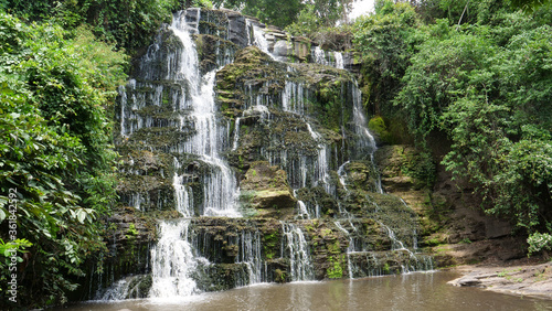 A waterfall around the Kalandula Falls