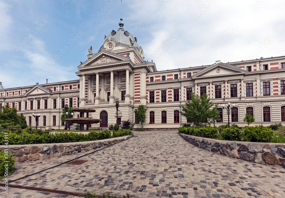 Building of Academy of Medicine in Bucharest, Romania