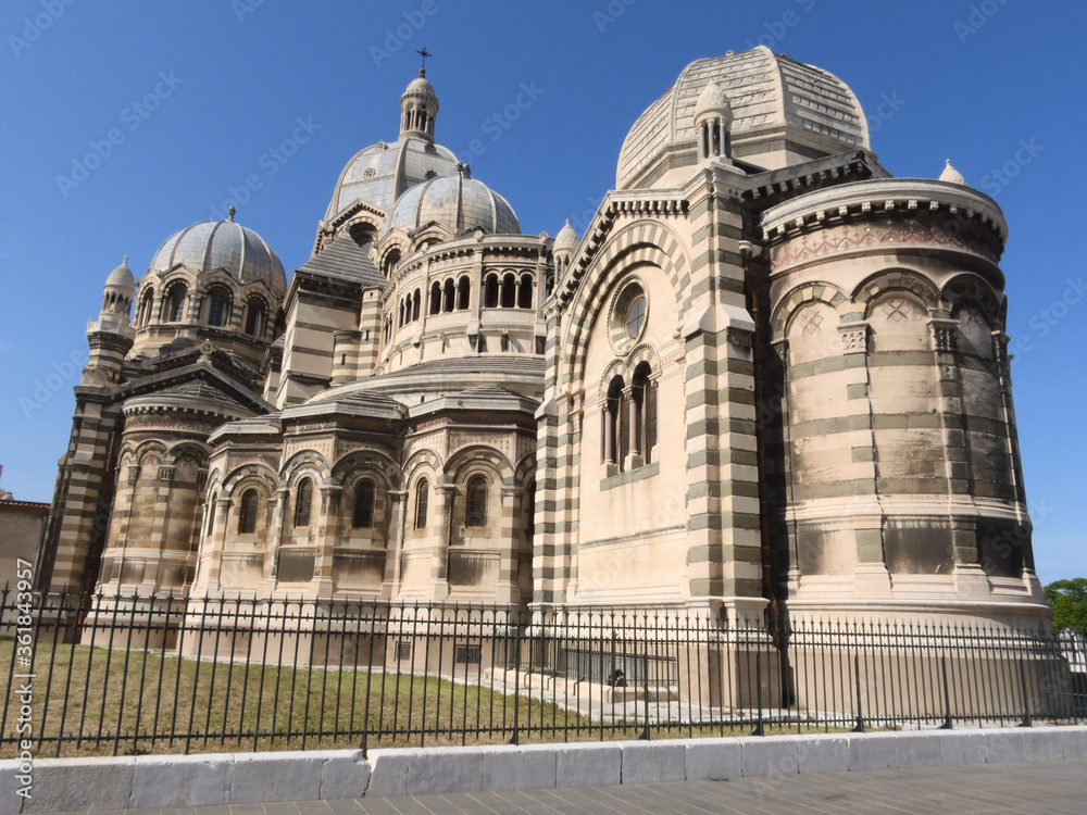 Obraz premium cathédrale marseille