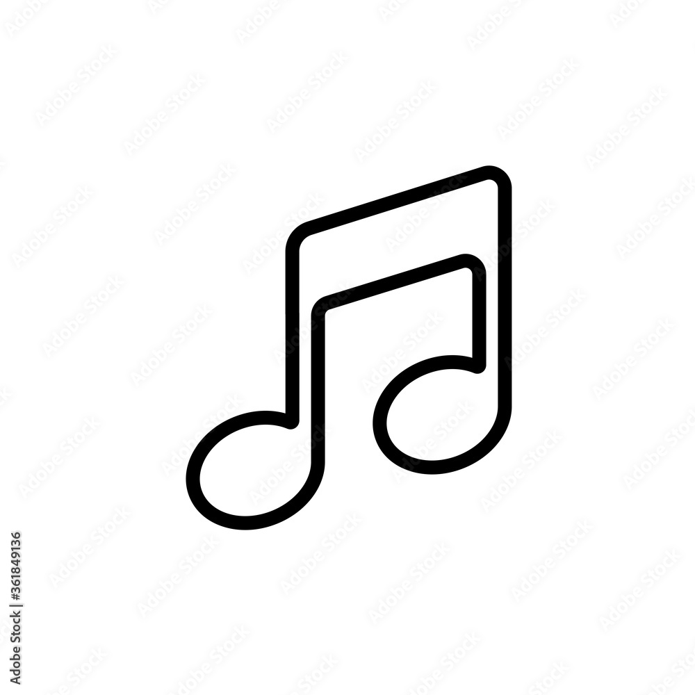 music note icon vector illustration design music note icon vector illustration design