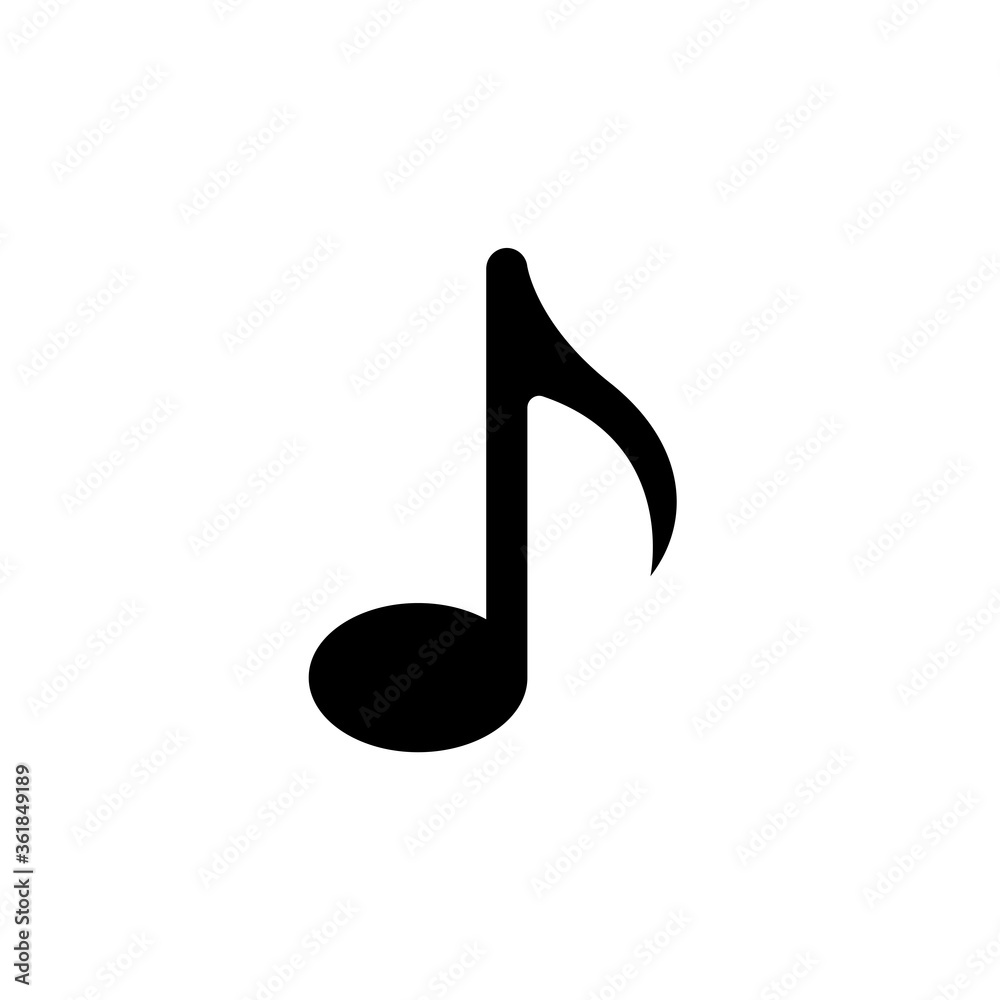 music note icon vector illustration design music note icon vector illustration design