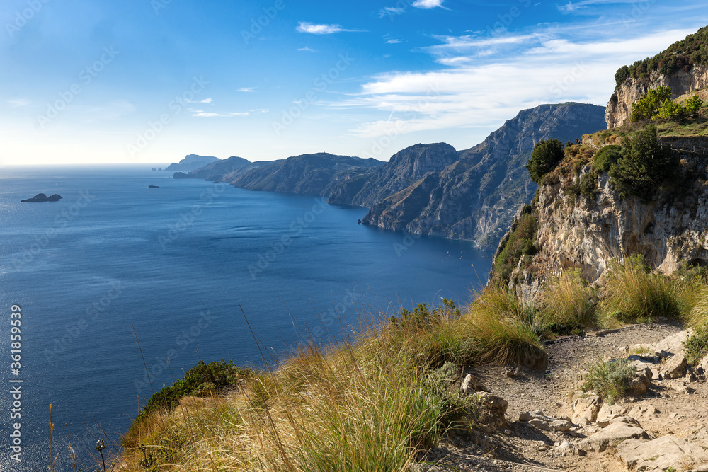 Path of  the gods, amalfi coast italy