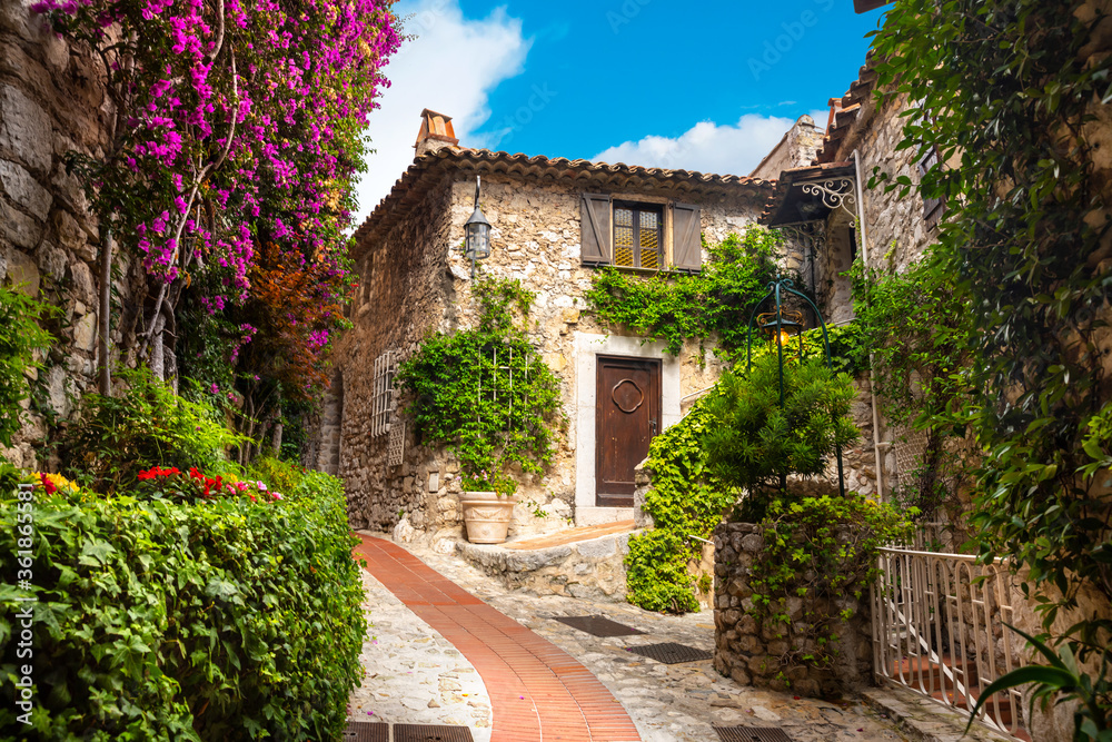 The Village of Eze, Provence, Southern France
