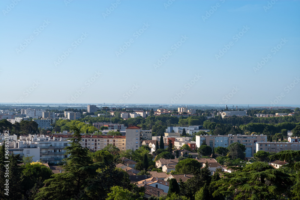 panorama of montpellier