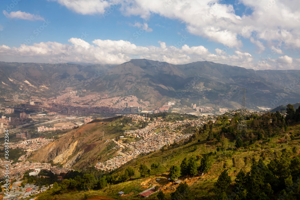 Between mountains - Medellin, Colombia