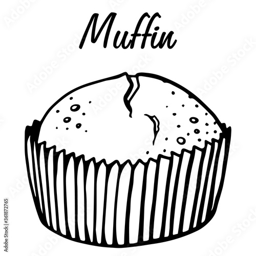 Cupcake with different flavors