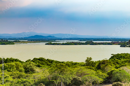 Cienaga del Totumo lake near Cartagena, Colombia