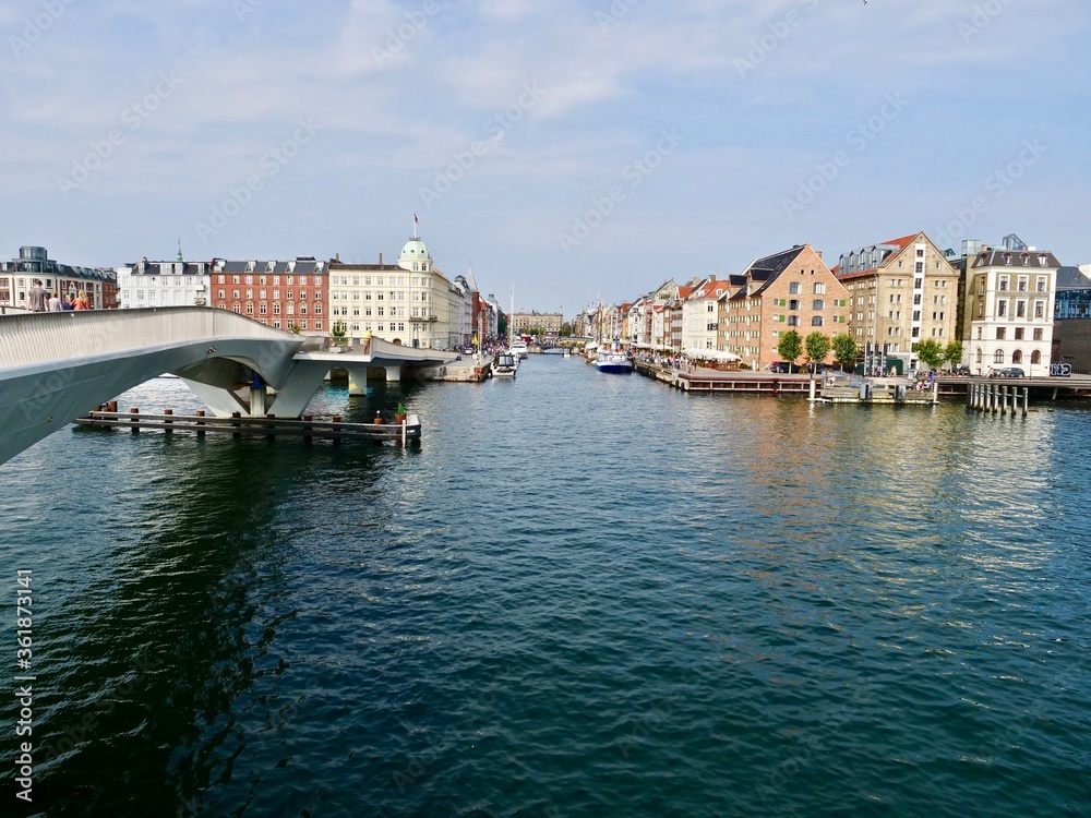 Copenhagen during a sunny day. end of august 2019.