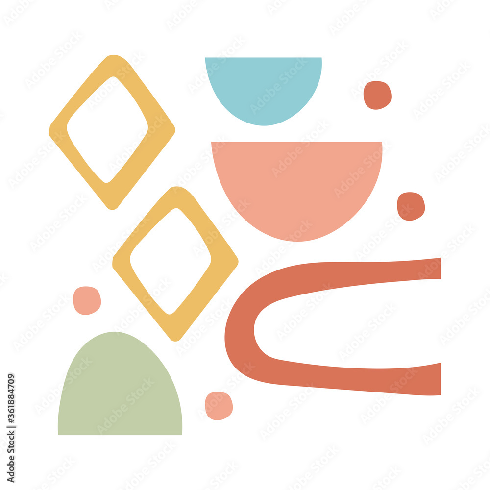 contemporary art work hand draw style icon contemporary art work hand draw style icon