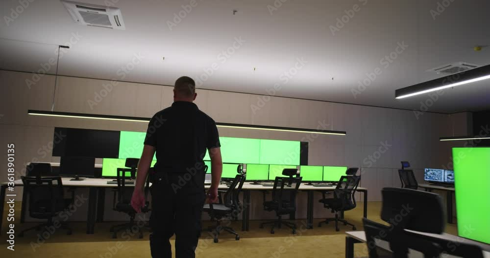 Control Center, Chroma screen and security Control Center, Chroma screen and security