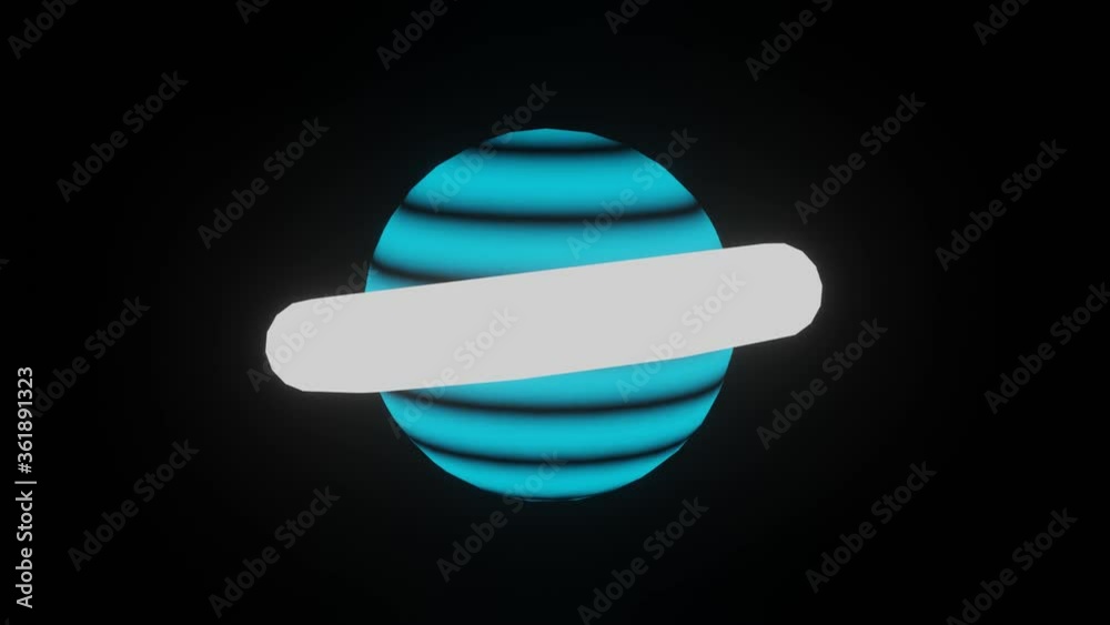 HD video animation of Abstract 3d rendering seamless loop of a glowing ring moving around the sphere or ball, and the blue color sphere is also changing it's texture. ultraviolet spectrum, disco ball. HD video animation of Abstract 3d rendering seamless loop of a glowing ring moving around the sphere or ball, and the blue color sphere is also changing it's texture. ultraviolet spectrum, disco ball.