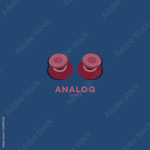 Game analog illustration