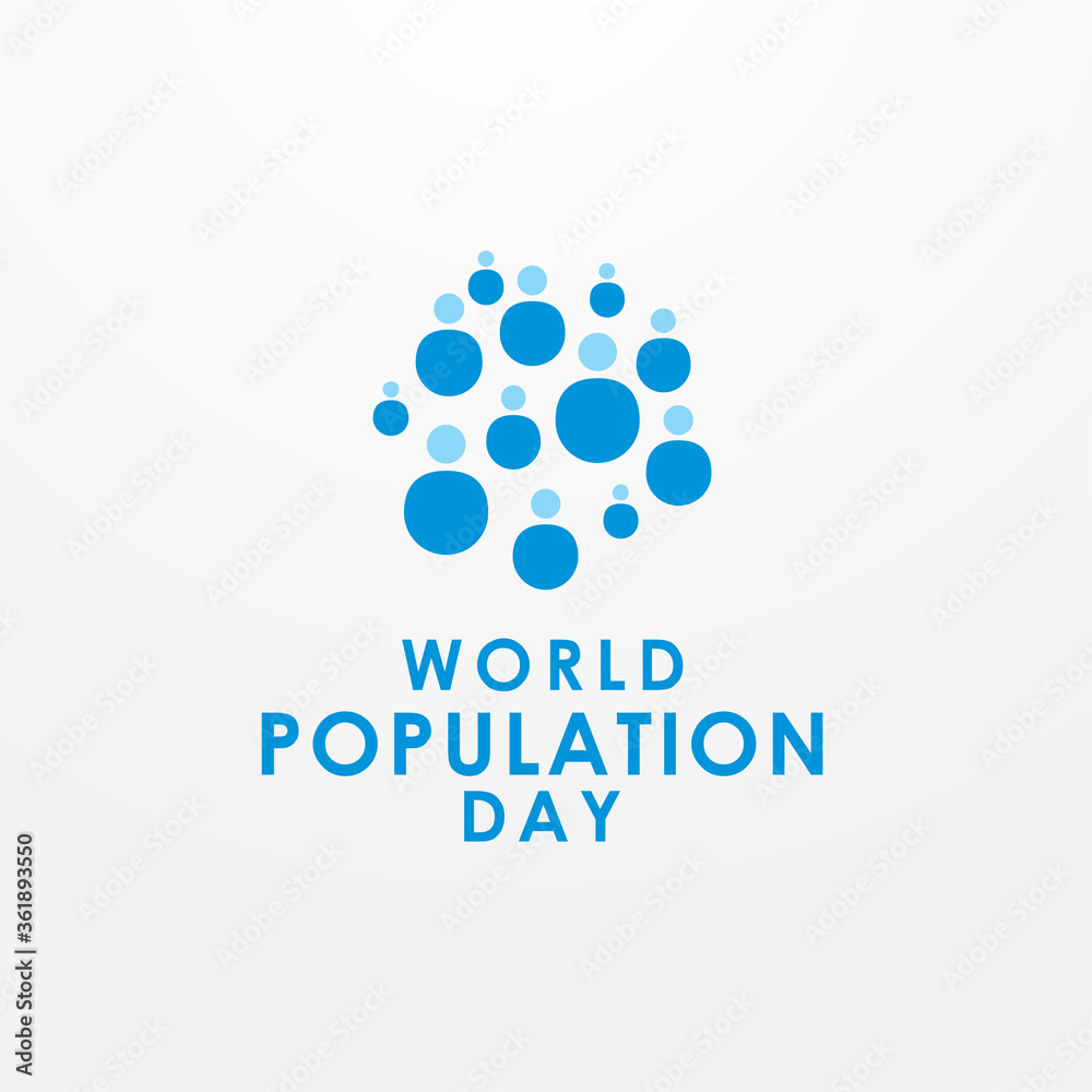 World Population Day Vector Design Illustration World Population Day Vector Design Illustration