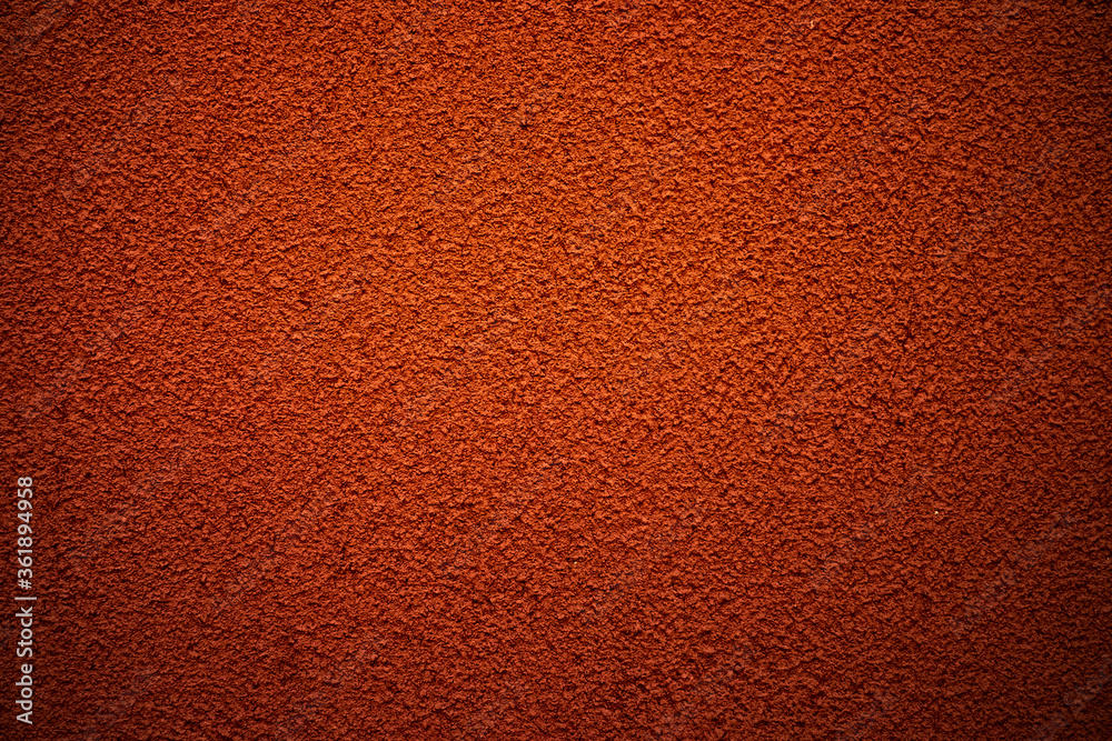 Naklejka premium Perfect vignetted carmine red empty surface.