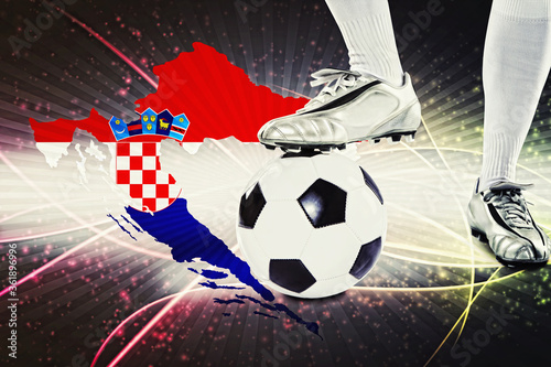 Croatia soccer player ready for kick off