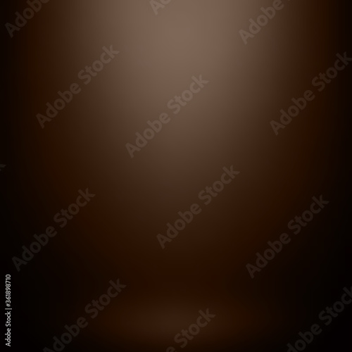 Abstract gradient brown, used as background for display your products