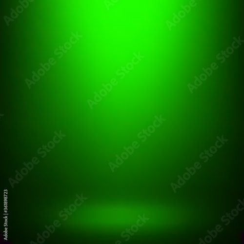 Abstract gradient green, used as background for display your products