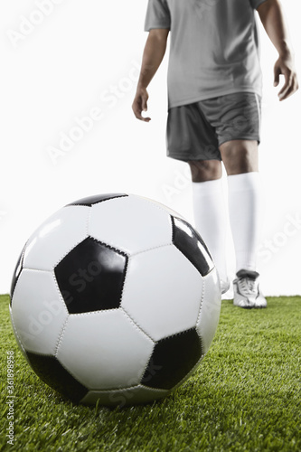 A soccer player ready for freekick © ImageHit