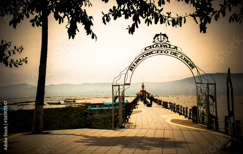 Romantic Pier at Lake Chapala, Jalisco, mexico – Sunset View at Rinconcito de Amor