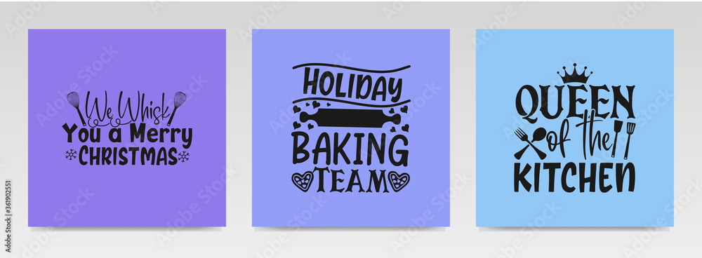 Pot holder quotes letter typography set illustration. Pot holder quotes letter typography set illustration.