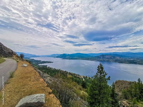 Cycling Trails KVR Kettle Valley Through Vineyards and Orchards Beautiful Landscapes