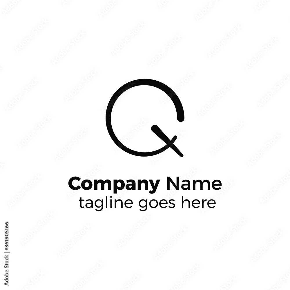 letter q logo design vector illustration letter q logo design vector illustration